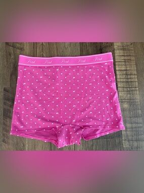 Pink by Victoria's Secret Pink Polka Dot Boy Shorts